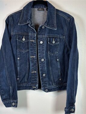 NY Jean Dark Blue Denim Jacket - Women's Jean Jacket
